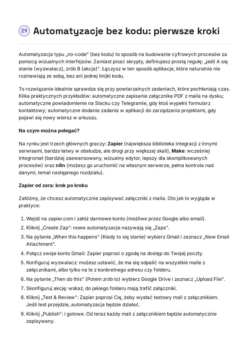 Przykładowa strona z książki
